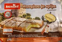 Νηστίσιμη μπουγάτσα με κρέμα