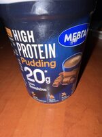 High protein pudding