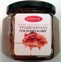 Confiture aux pétales de rose