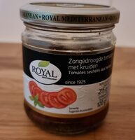 Zongedroogde tomayen met kruiden