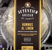 Hummus al Limón Auténtico Griego
