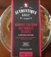 Houmous Santorin aux tomates séchées