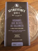 Houmous aux olives de kalamata