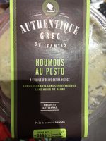 Houmous au pesto