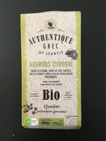 Houmous Citronné