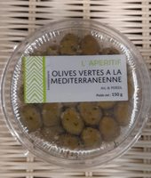 Olives vertes à la méditerranéenne