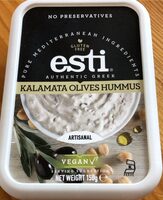 Houmous aux olives kalamata