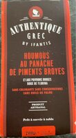 Houmous au panache de piments broyes