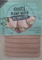 Plant-based deli turkey style