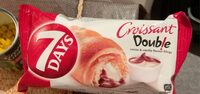 Croissant double cocoa&vanilla flavour