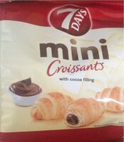 7 Days Mini Croissants With Cocoa Filling 60g