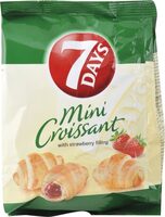 Mini croissaint alla fragola confezione