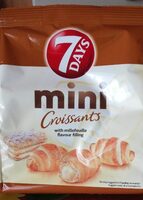7Days Mini Croissants With Millefeuille Flavour Filling 60g
