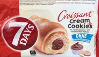 Croissant cream & cookies
