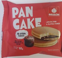 Pan Cake With Cocoa Cream