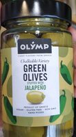 Green Olives Stuffed With Jalapeno Olýmp