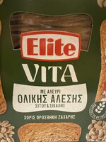 Elite VITA Με Αλεύρι Ολικής Σίτου Και Σίκαλης