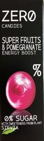 Super Fruits and Pomegranate Energy Boost