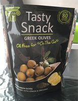 Tasty snack greek olives
