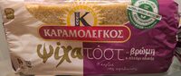 Ψίχα Τοστ με βρώμη και αλεύρι ολικής