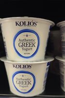 Authentic greek yogurt