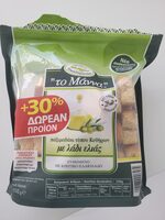 Παξιμαδάκι τύπου Κυθήρων με λάδι ελιάς ζυμωμένο με κρητικό ελαιόλαδο