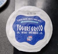 Yogurt greco intero 10% grassi