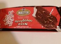 Master vanilla covered with milk chocolate with almonds