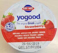 Strawberry Greek yoghurt