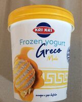 Frozen yogurt greco miele