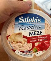 Dip tradition meze feta und paprija
