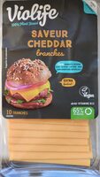 Tranches saveur Cheddar