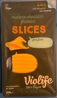 Mature cheddar flavour slices