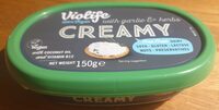 Creamy with garlic & herbs