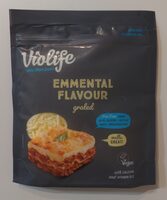 Emmental flavour grated