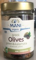 Raw Organic Greek Olives