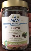 Olives vertes & Kalamata