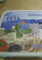 Authentic FETA cheese cubes falani