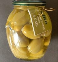 Olives grecques farcies à l’ail