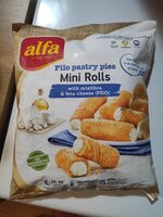 Filo pastry pies with mizithra and feta cheese