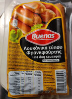 Λουκάνικα Τύπου Φρανκφούρτης