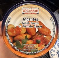Giant beans in tomato sauce