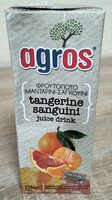 Tangerine-Sanguini Juice drink
