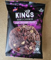 Soft cookie triple chocolate chunks