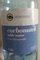 Carbonated table water from Thessaloniki