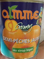 Pêche Demi Fruit au Sirop Léger