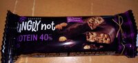 Protein Bar with chocolate and hazelnut praline