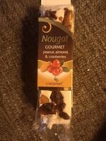 Nougat gourmet peanut, almond, cranberries