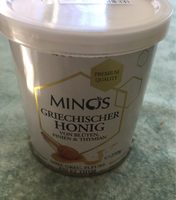 Miel grec fleurs pin et thym