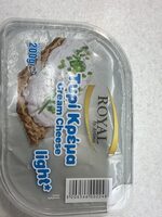Tyro krema - cream cheese